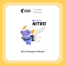 Discord Nitro Premium (1 Mois)
